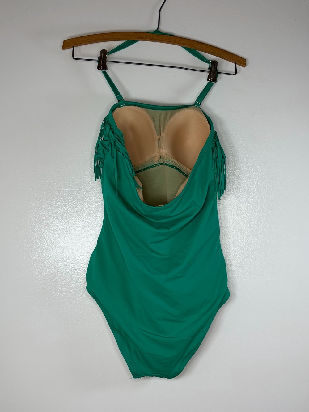 Swimsuits for All Fringe Bandeau One Piece  Swimsuit - Picture 5 of 7